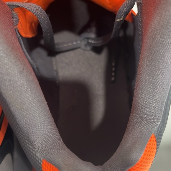 Nike Zoom Hyperenforcer PE Men’s Orange Grey Basketball Athletic 9.5 US - Picture 8 of 13